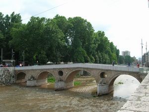 Latin Bridge in Sarajevo