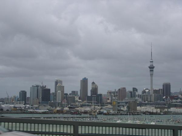 Leaving Auckland