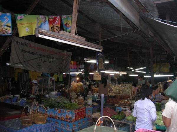 The market in Chiang Mai