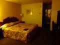 Motel room - much nicer than expected, but also more expensive than expected!