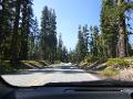 Driving to Mt Shasta