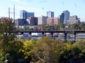 Looking across to University City, Philadelphia, from Fairmount Park