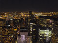View from the Rockefeller Centre at night