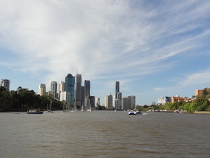 The Brisbane skyline