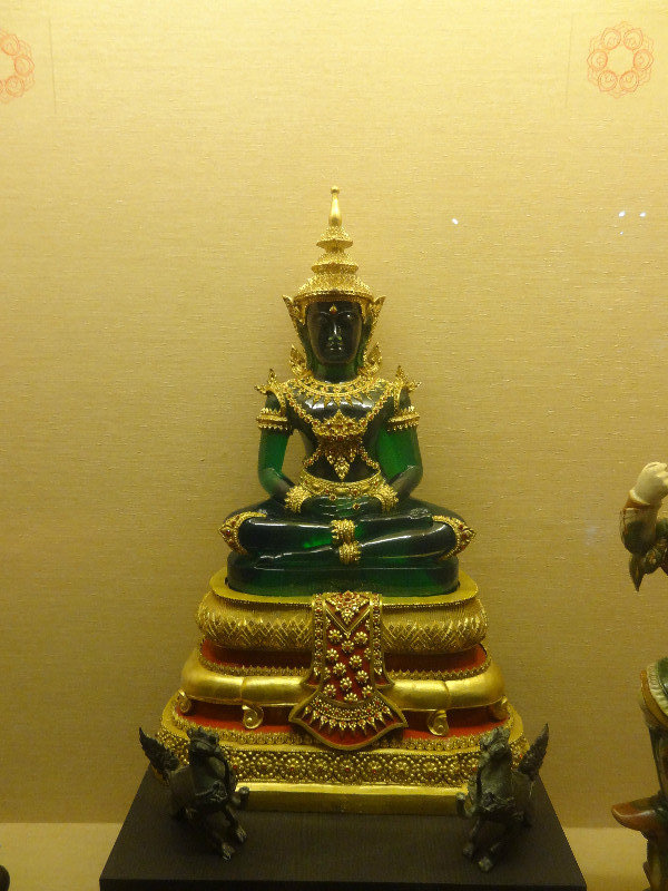 An emerald buddha