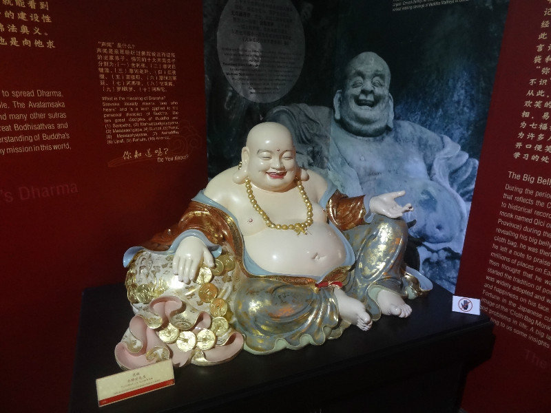 The Happy Buddha (Maitreya)