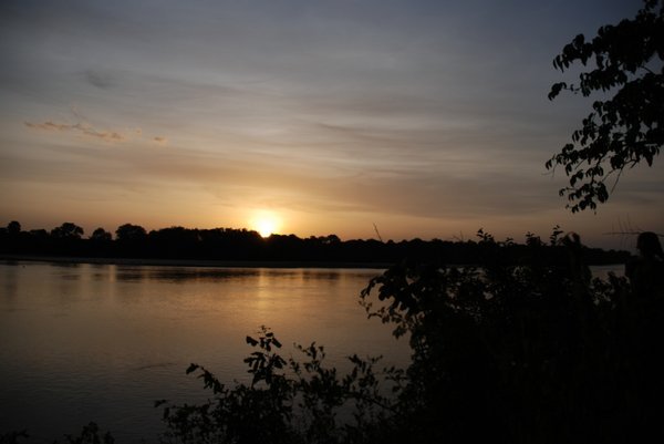 Sunset over Rufiji River