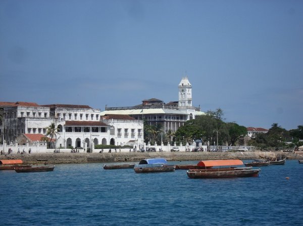 Approaching Stone Town by ferry 2
