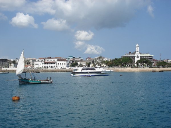 Approaching Stone Town by ferry 3