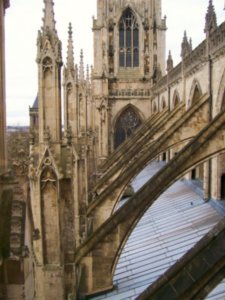 Roof of York Minster