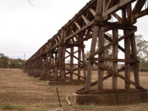 The Old wooden Bridge