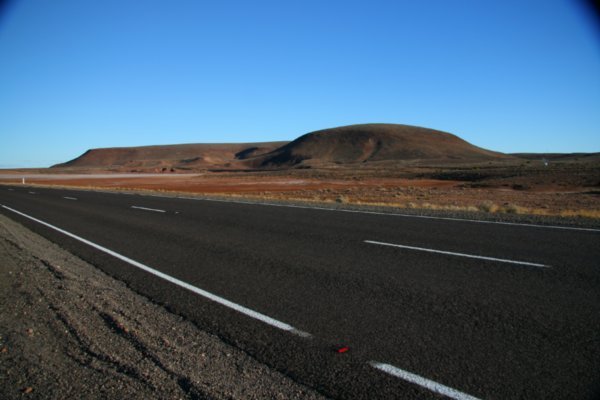 The road to Woomera