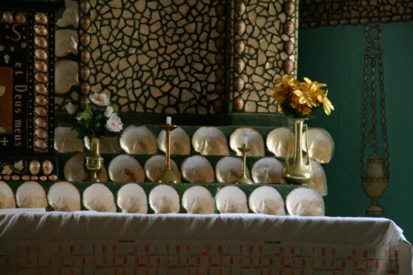 Alter of Oyster Shells 