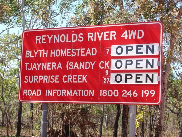 Reynolds Road is Open