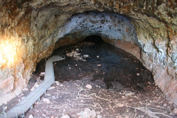 The first lava tube