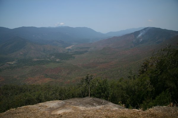 Looking from Gillies Lookout