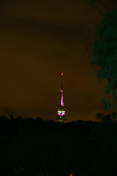 Telstra Tower In Canberra