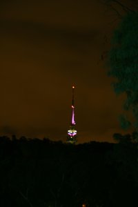 Telstra Tower In Canberra