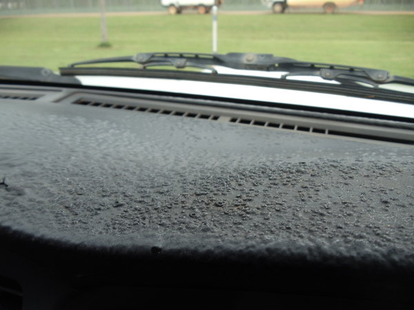The blistered dash board