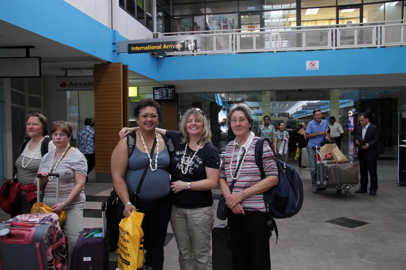 Arrival in Fiji