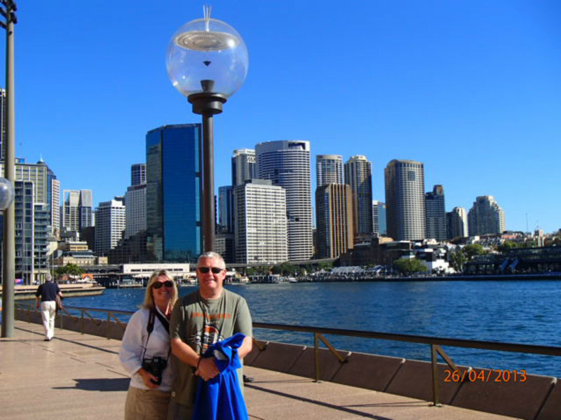 Caroline and I in Sydney