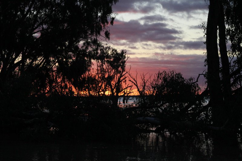 Sunset at Lake Pamameroo