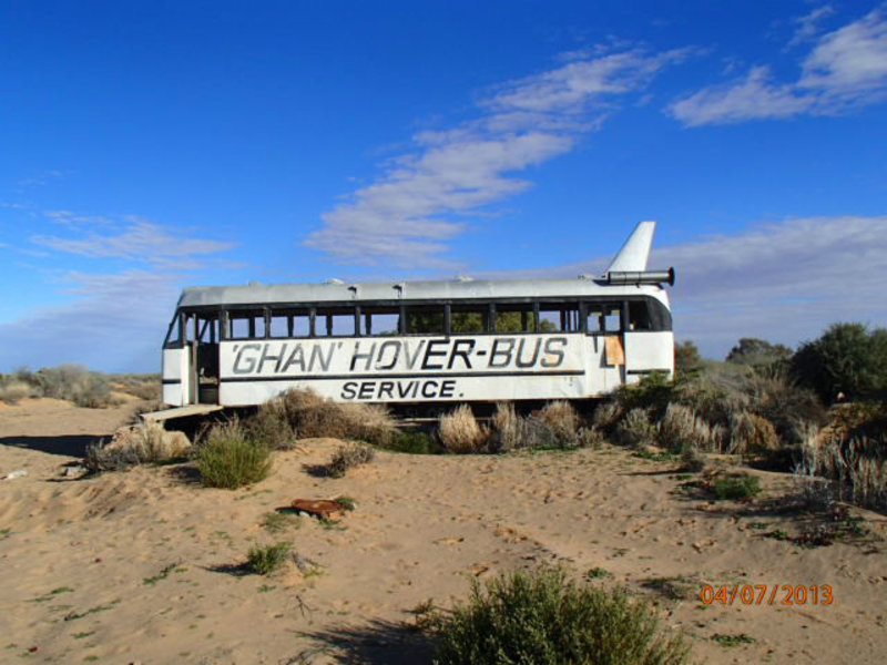 The Old Ghan "Hover Bus