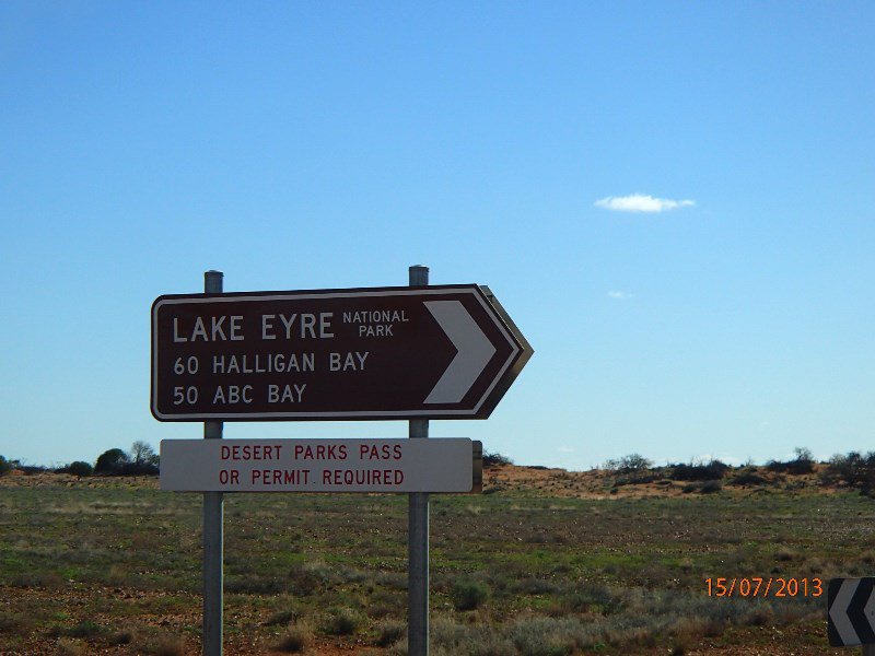 Lake Eyre and Haligans Bay