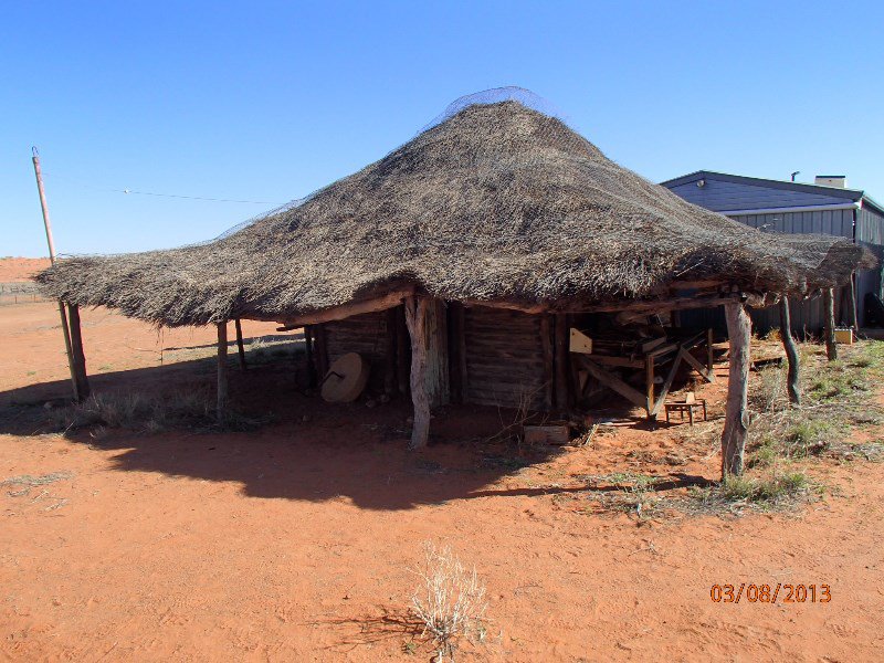 The Old Andado shed