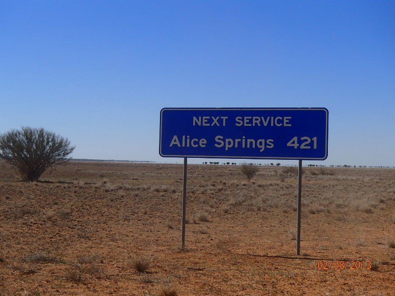 The sign to Alice