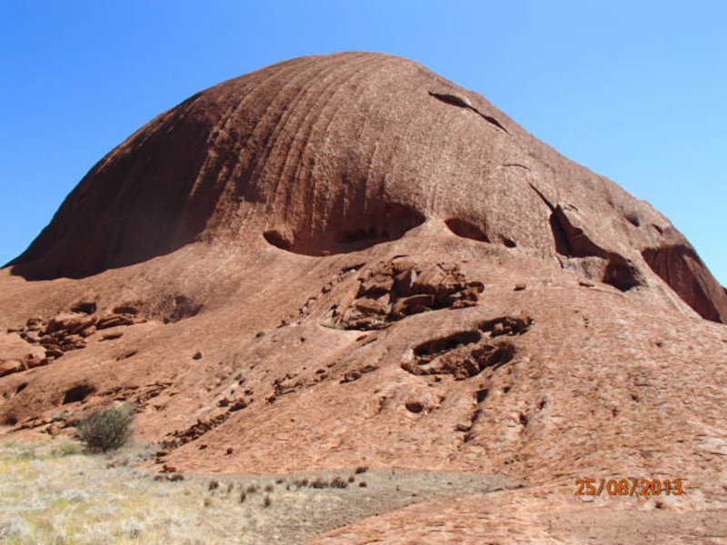 One aspect of Uluru