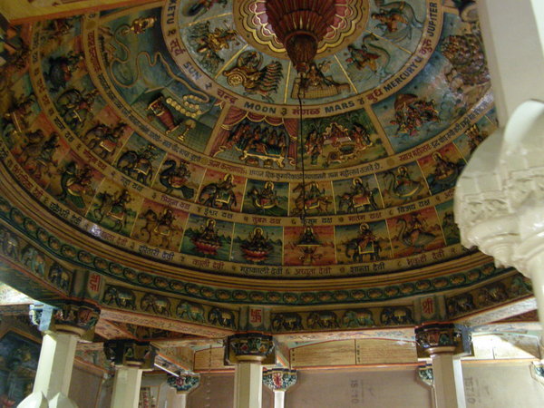 Jain temple ceiling
