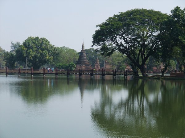 View from Wat Traphang Ngoen
