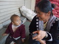 Hmong Mum and baby