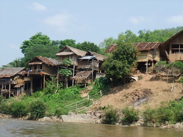 The Padaung village