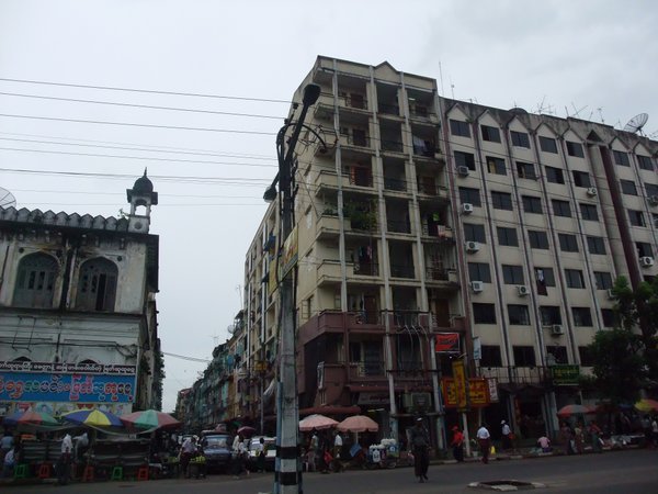 Buildings in Yangon