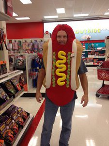 Ken at Target in the Halloween section