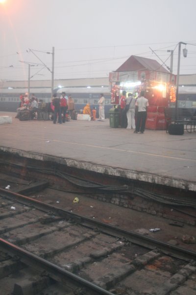 early morning view of the station