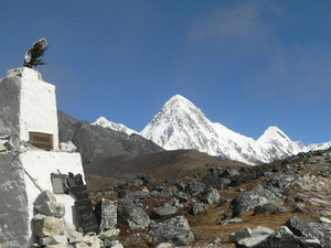the Everest tombstones
