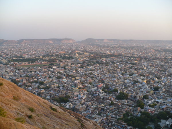 city view from Nahargarh (Tiger Fort)