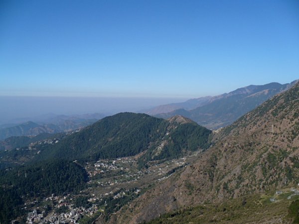 view over Dharamsala region