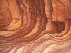 natural patterns in the rock