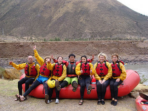 The rafting team - the Suicide Bombers!