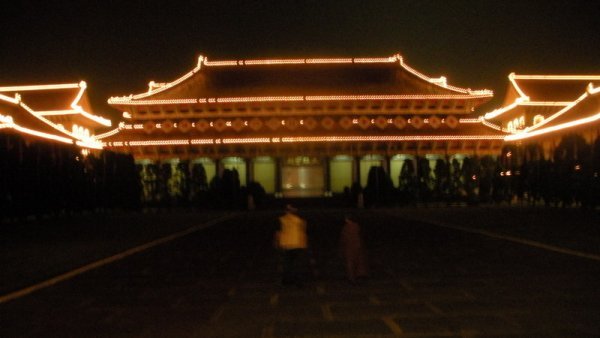 Main Temple at night