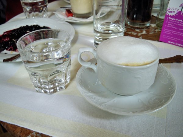 Coffee + Water