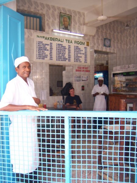Tea room in Dar Es Salaam