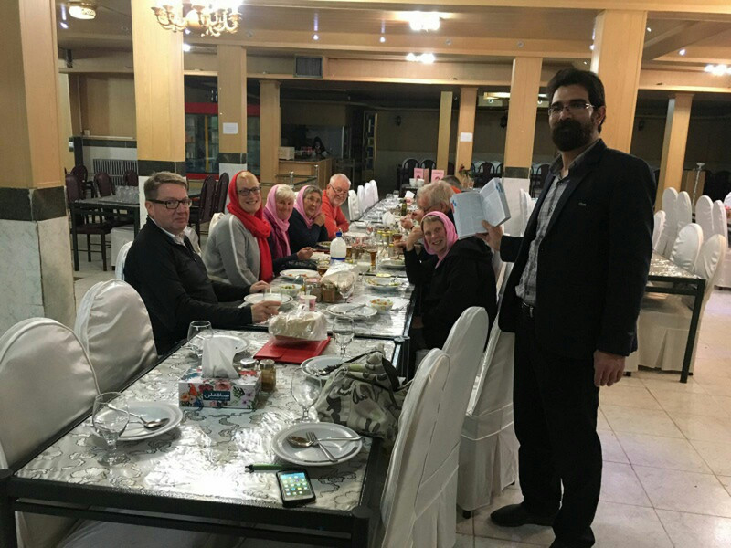 Dinner in Takab