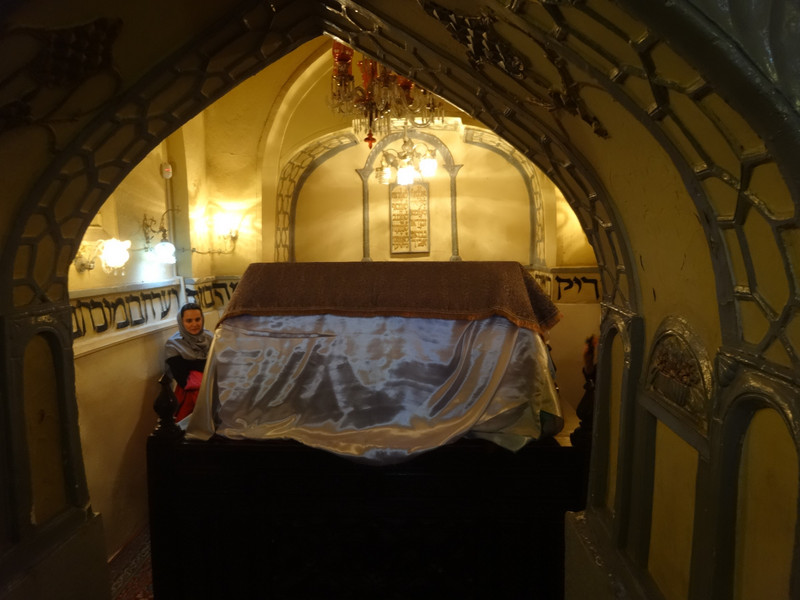 inside the tomb