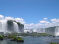 the main falls from  Brasil