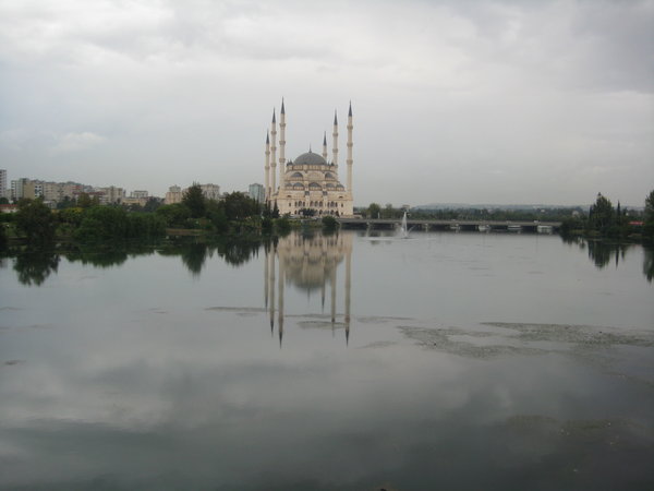 Mosque from bridge